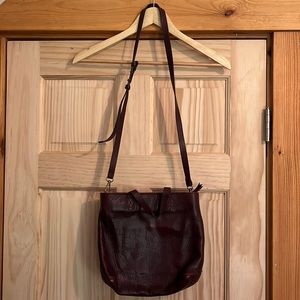 Madewell Dark Brown Leather Bag